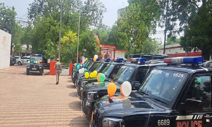 मथुरा पुलिस को मिलीं 13 नई स्कॉर्पियो, डायल 112 की क्षमता में हुआ इज़ाफा
